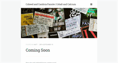 Desktop Screenshot of cobaltandcalcium.com